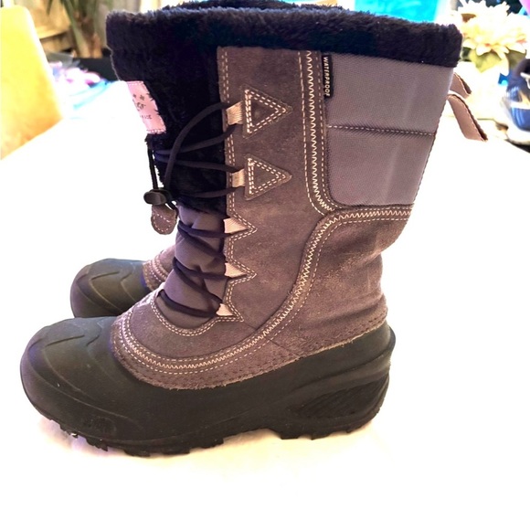 The North Face Heat Seeker waterproof insulated winter boots SZ 6 Worn 2X - Picture 12 of 15